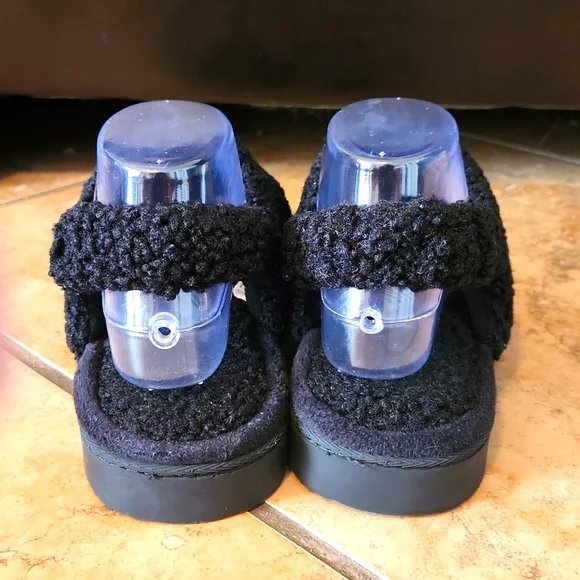 Sherpa Style Women's Slingback Slipper - Picture 4 of 6